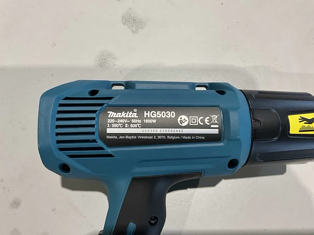 Makita hg5030 heteluchtpistool - afbeelding 4 van  5