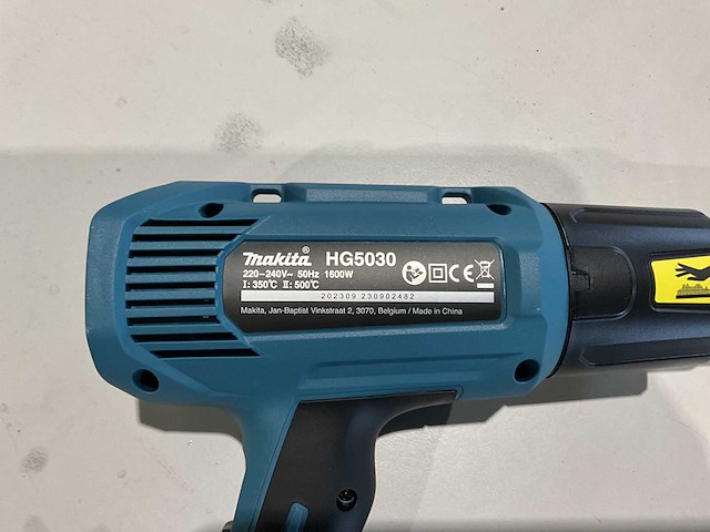 Makita hg5030 heteluchtpistool - afbeelding 3 van  4