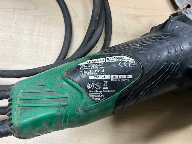 Makita hitachi slijptol (2x) - afbeelding 2 van  4