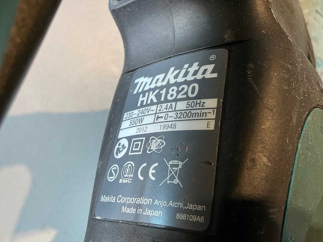 Makita hk1820 breekhamer - afbeelding 3 van  3