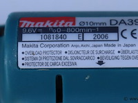 Makita hoekboormachine da391d in opbergkoffer - afbeelding 4 van  9