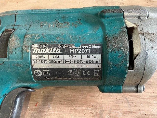 Makita hp2071 boormachine - afbeelding 4 van  5