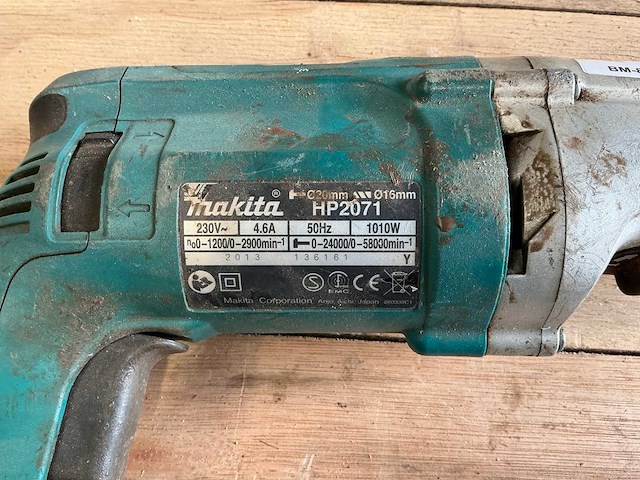 Makita hp2071 boormachine - afbeelding 4 van  5
