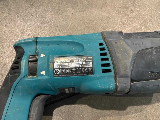 Makita hr2230 boormachine 230v - afbeelding 5 van  5