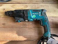 Makita hr2610 boorhamer met beitelfunctie - afbeelding 1 van  6