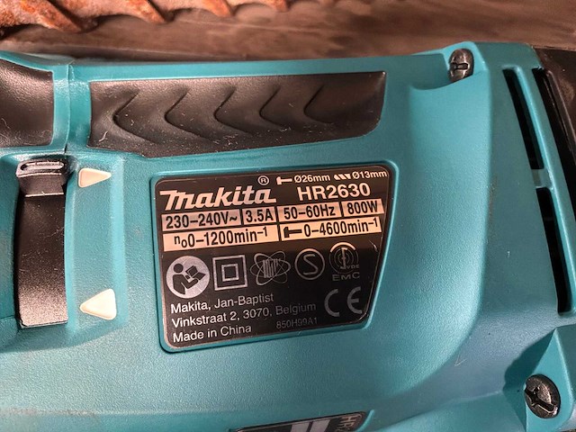 Makita hr2630 boormachine - afbeelding 3 van  3