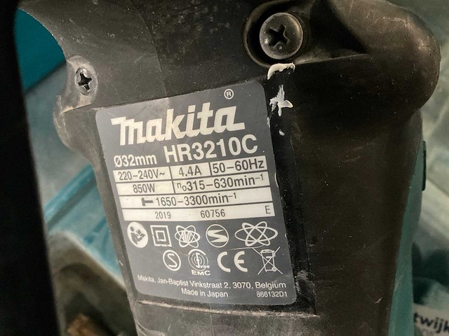 Makita hr3210c boor-/ breekhamer - afbeelding 2 van  3
