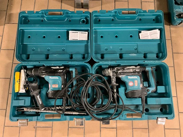 Makita hr3210c boorhamer (2x) - afbeelding 1 van  5