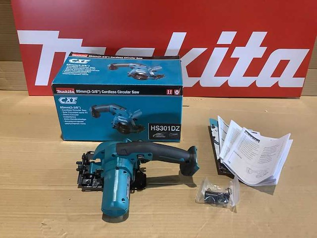 Makita hs301dz accu cirkelzaag - afbeelding 2 van  2