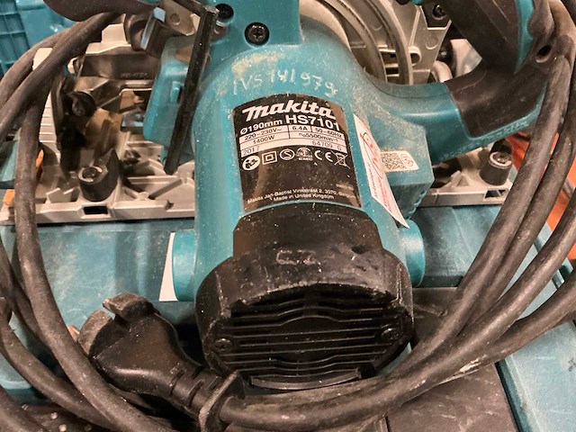 Makita hs7101 cirkelzaagmachine - afbeelding 3 van  4
