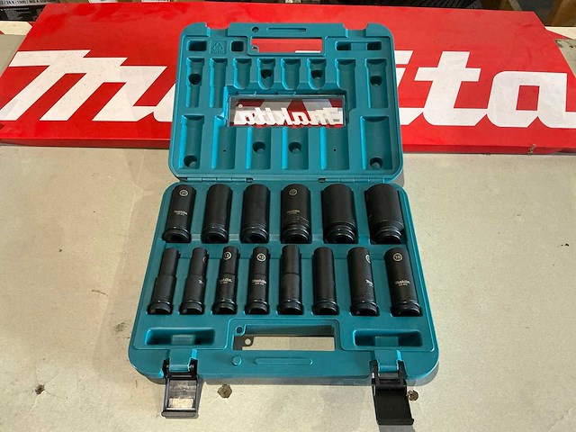 Makita impact black krachtdoppenset - afbeelding 1 van  6