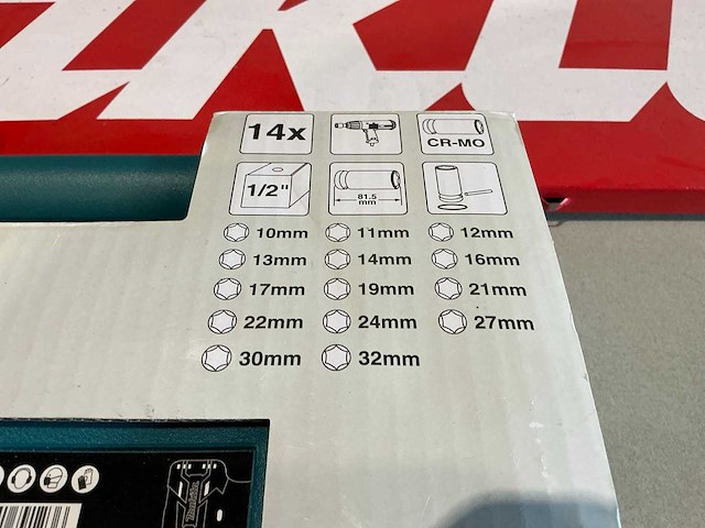 Makita impact black krachtdoppenset - afbeelding 6 van  6