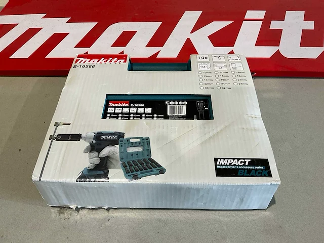 Makita impact black krachtdoppenset - afbeelding 5 van  6