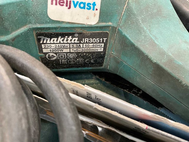 Makita jr 3051t reciprozaag - afbeelding 3 van  3