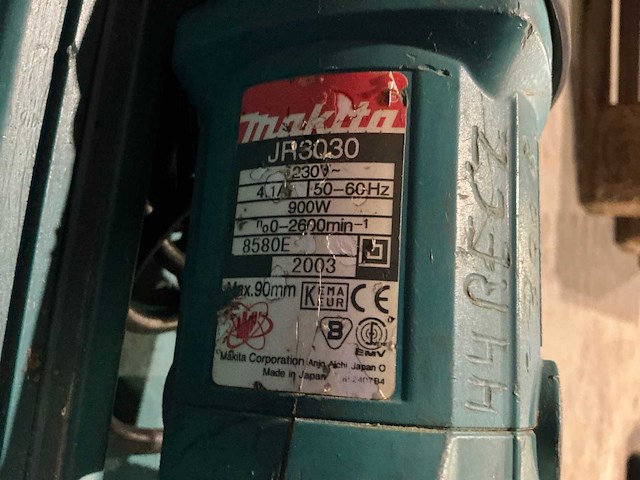 Makita jr3030 reciprozaag - afbeelding 3 van  3