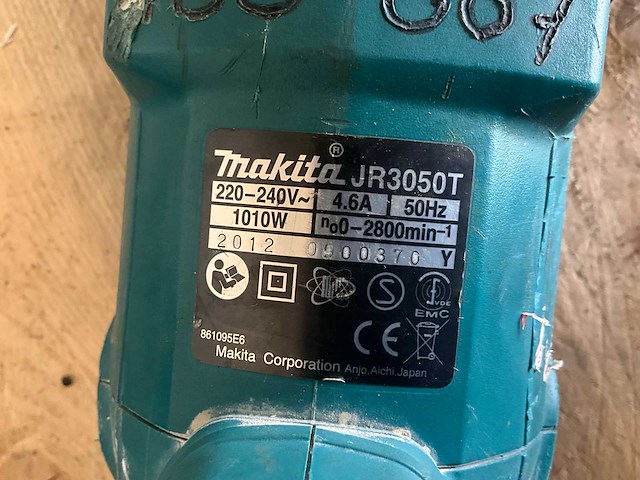 Makita jr3050t reciprozaag - afbeelding 3 van  3
