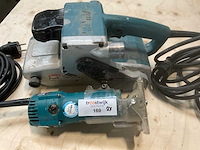 Makita kantenfrees en bandschuurmachine (2x) - afbeelding 1 van  6