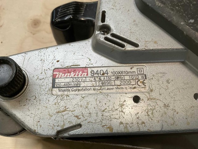 Makita kantenfrees en bandschuurmachine (2x) - afbeelding 5 van  6
