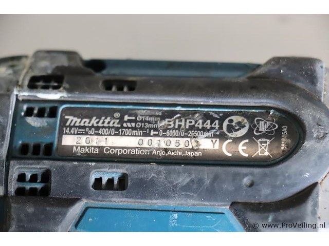 Makita klopboormachine bhp444 - afbeelding 4 van  9