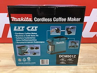 Makita koffiemachine op accu - afbeelding 4 van  15