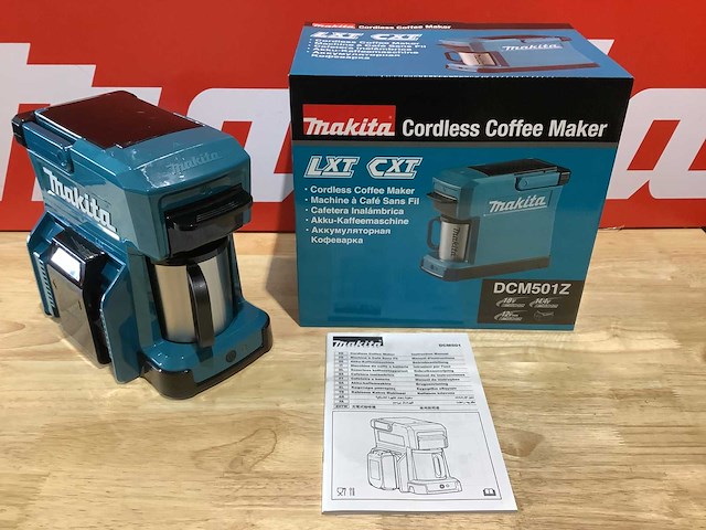 Makita koffiemachine op accu - afbeelding 7 van  15