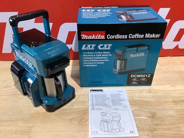 Makita koffiemachine op accu - afbeelding 1 van  12