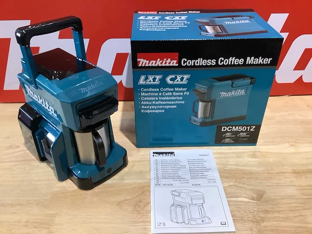Makita koffiemachine op accu - afbeelding 1 van  15
