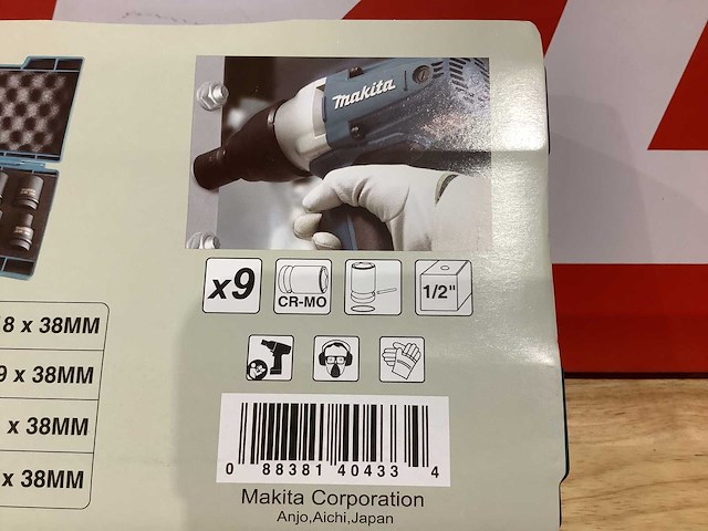 Makita krachtdoppenset - afbeelding 3 van  3