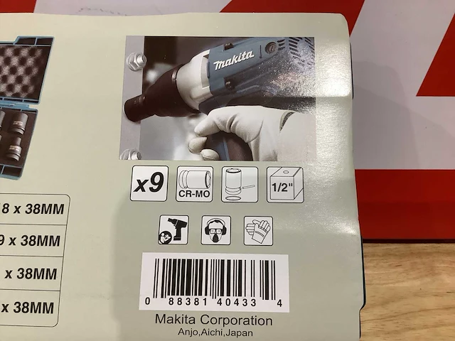 Makita krachtdoppenset - afbeelding 4 van  6
