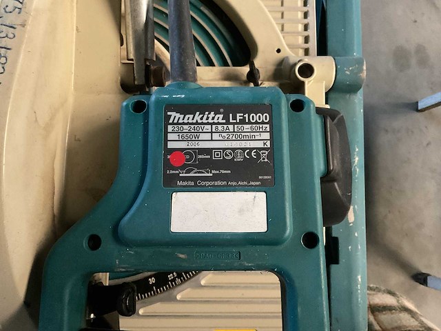 Makita lf1000 flipper afkort-/tafelcirkelzaag - afbeelding 3 van  3