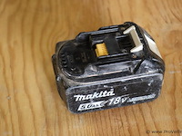 Makita lithium-ion accu 5.0ah, 18v - afbeelding 1 van  3