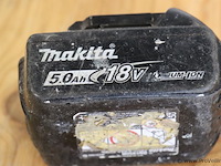 Makita lithium-ion accu 5.0ah, 18v - afbeelding 3 van  3