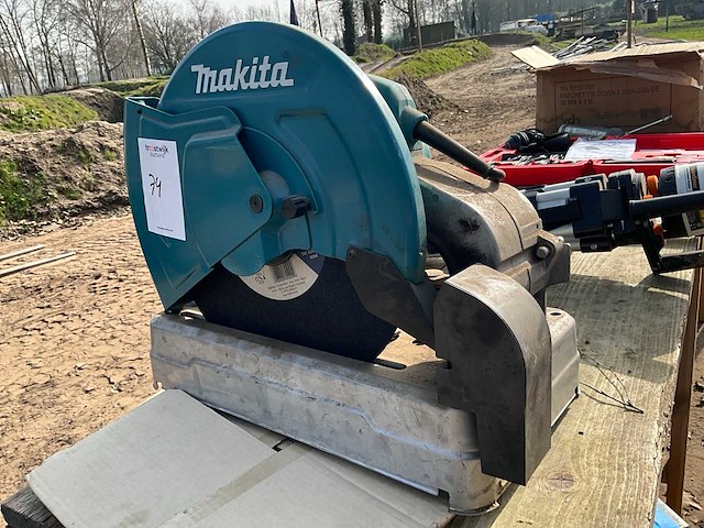 Makita lw 1400 afkortslijpmachine - afbeelding 2 van  3