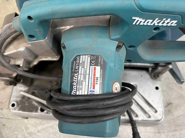 Makita lw1400 professionele metaalafkortzaag ø355 mm – 2.200 w - afbeelding 2 van  3