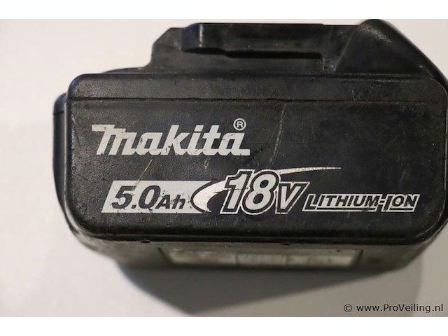 Makita lxt accu bl1850b - 5.0ah, 18v - afbeelding 2 van  3