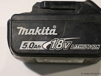 Makita lxt accu bl1850b - 5.0ah, 18v - afbeelding 2 van  3