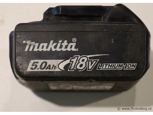 Makita lxt accu bl1850b - 5.0ah, 18v - afbeelding 2 van  3