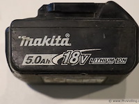 Makita lxt accu bl1850b - 5.0ah, 18v - afbeelding 2 van  3