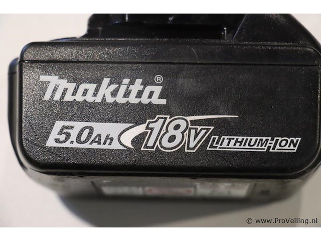 Makita lxt accu bl1850b - 5.0ah, 18v - afbeelding 2 van  3