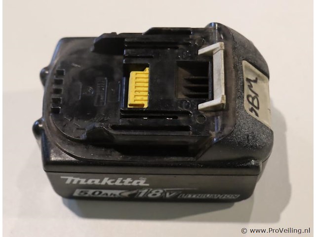 Makita lxt accu bl1850b - 5.0ah, 18v - afbeelding 1 van  3
