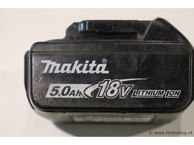 Makita lxt accu bl1850b - 5.0ah, 18v - afbeelding 2 van  3