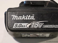 Makita lxt accu bl1850b -5.0ah, 18v - afbeelding 2 van  3