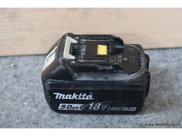 Makita lxt accu bl1850b, 18v, 5.0ah - afbeelding 1 van  3