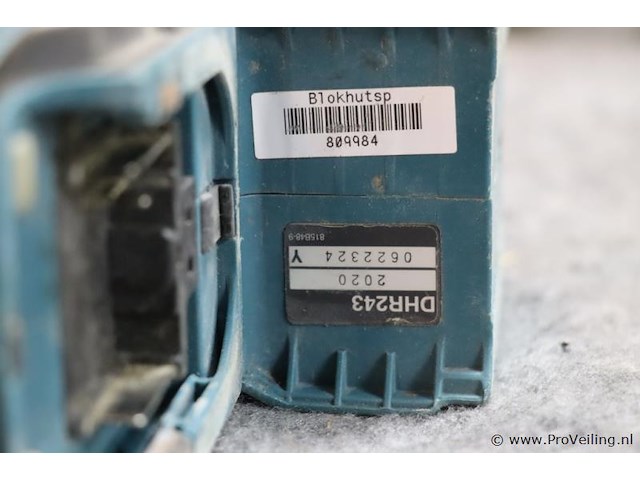 Makita lxt accu combihamer dhr243, 18v - afbeelding 6 van  6