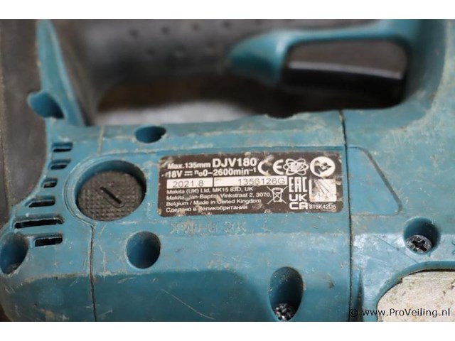Makita lxt accu decoupeerzaag djv180, 18v - afbeelding 4 van  5