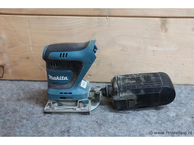 Makita lxt accu excenterschuurmachine dbo482, 18v - afbeelding 1 van  5