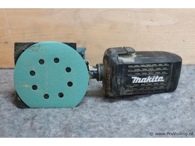 Makita lxt accu excenterschuurmachine dbo482, 18v - afbeelding 2 van  5