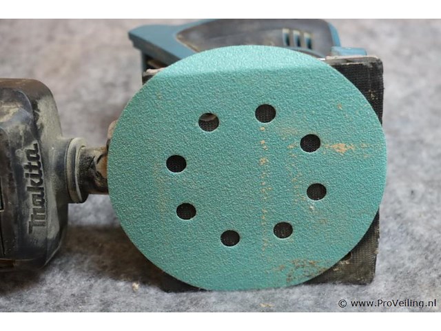 Makita lxt accu excenterschuurmachine dbo482, 18v - afbeelding 4 van  5