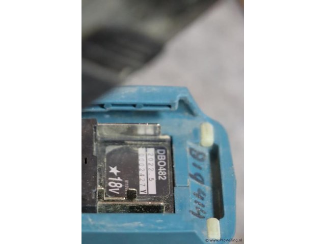 Makita lxt accu excenterschuurmachine dbo482, 18v - afbeelding 5 van  5