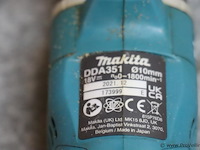 Makita lxt accu haakse boormachine dda351, 18v - afbeelding 3 van  4